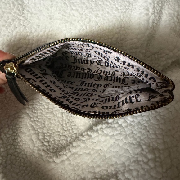 Juicy Couture Black and Gold Textured Accessory Mini Bag - Picture 4 of 4